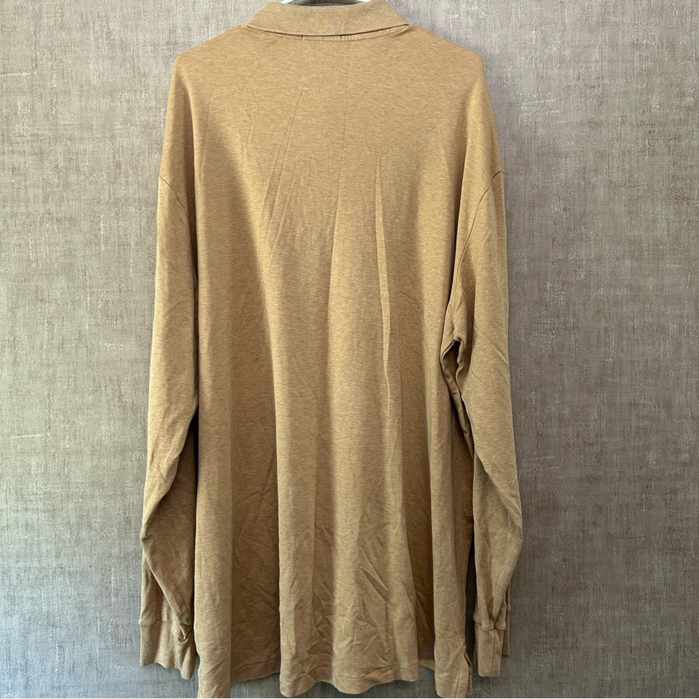 Polo by Ralph Lauren Tan Collar Long Sleeve - Picture 4 of 6